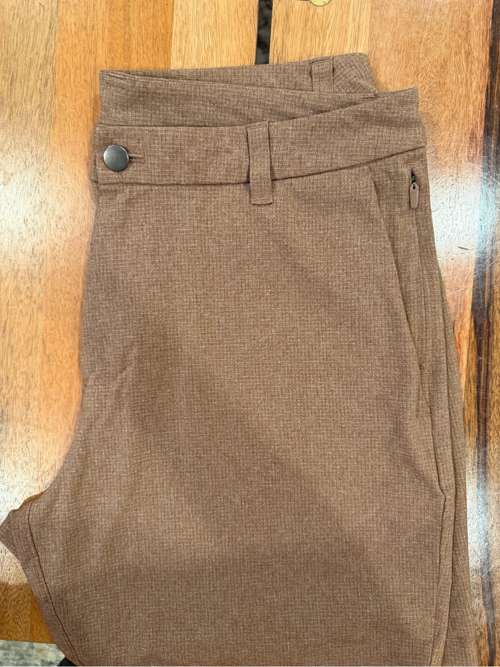 Men's Tailored Maroon Dress Pants